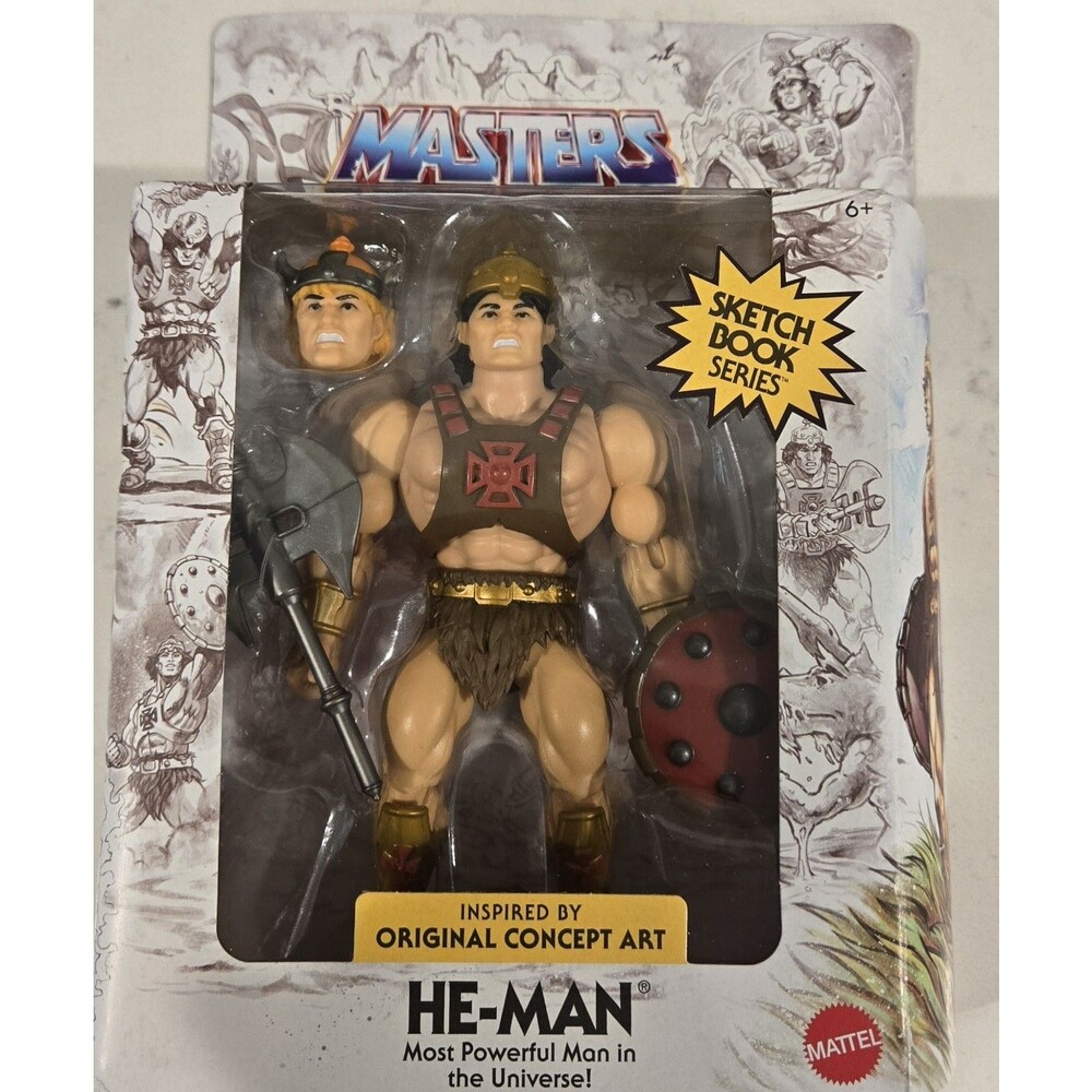 Mattel Masters of the Universe He-Man Sketchbook Series Action Figure